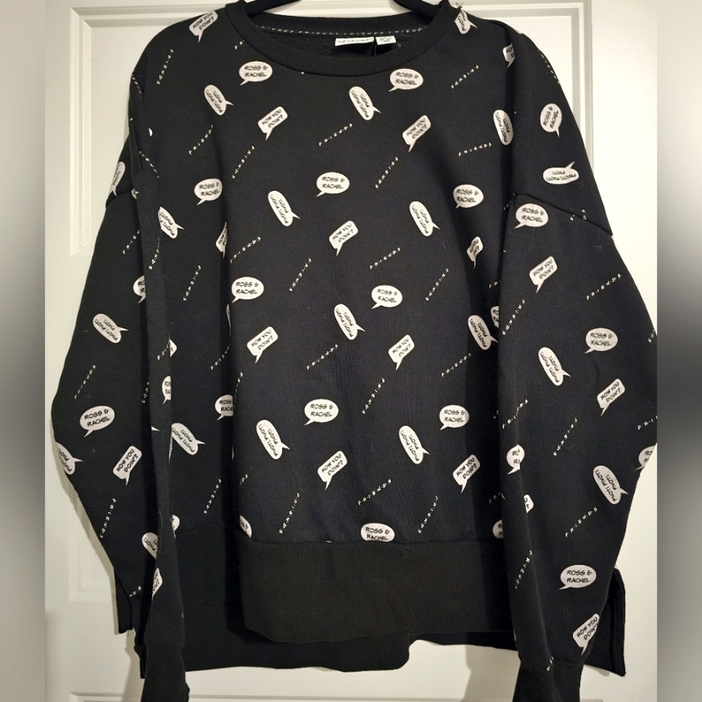 Friends the Television Series Women's Sweatshirt sz large